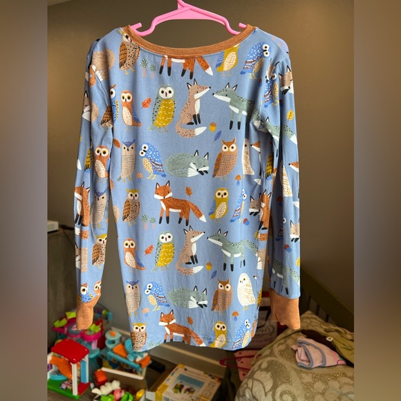 Little Sleepies Twilight Pals Two Piece Long Sleeve & Pants Pajama Set Size 7/8 - Picture 4 of 6